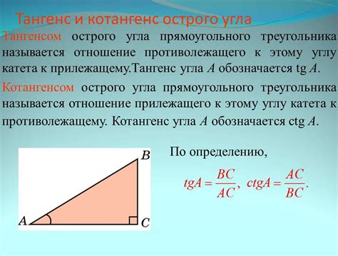 Определение и свойства угла