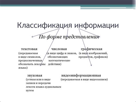 Определение классификации в информатике