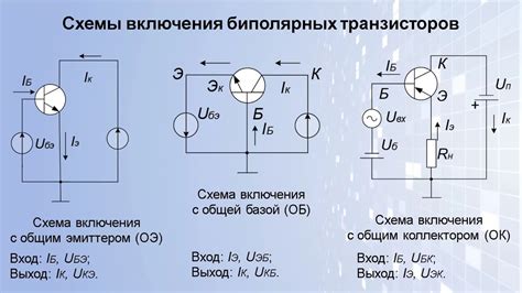 Определение обычной схемы включения