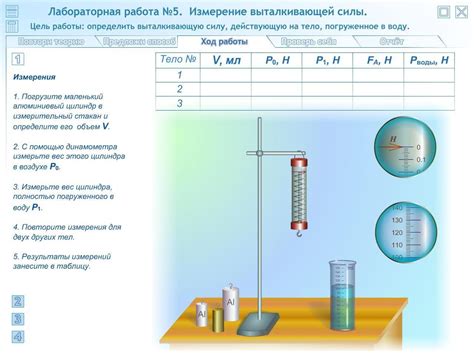 Определение плотности материала