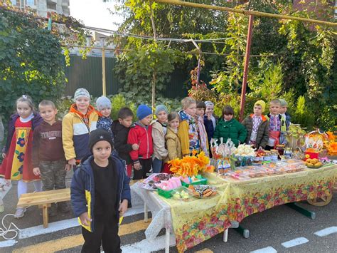 Осенняя ярмарка в детском саду