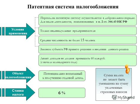 Основание №5: Общий налоговый режим