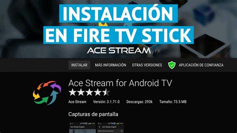 Основные возможности Ace stream на Android TV