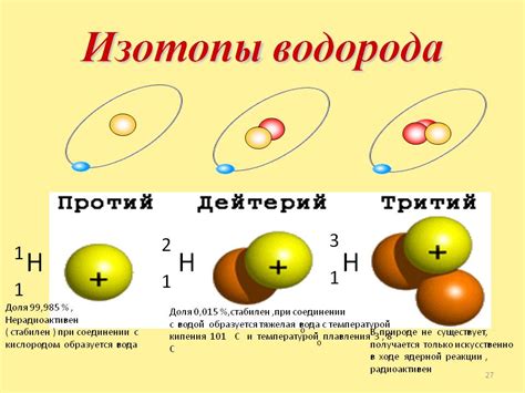 Особенности изотопов бора