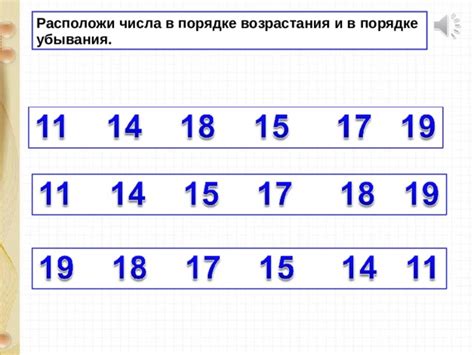 Особенности сортировки чисел в порядке возрастания