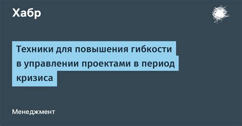 Отсутствие гибкости в управлении