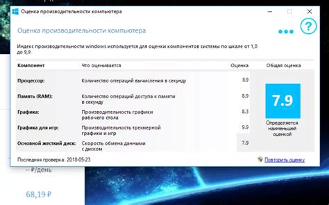 Оценка производительности в играх