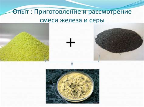 Параграф 7: Возможность использования смеси серы и угля в различных отраслях промышленности