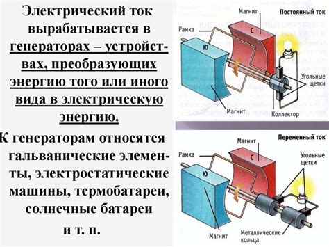 Передача электрического тока до лампы или светильника