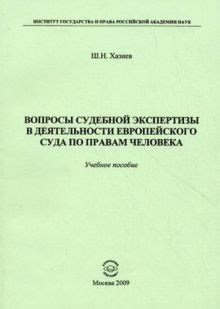 Перспективы развития деятельности Суда по правам человека