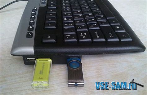 Плюсы использования встроенного USB хаба в клавиатуре