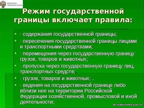 Понятие государственной границы