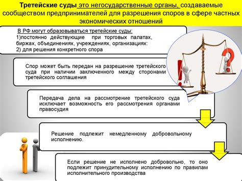 Понятие и виды имущественных споров