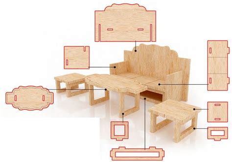 Пошаговая инструкция по изготовлению кукольной мебели