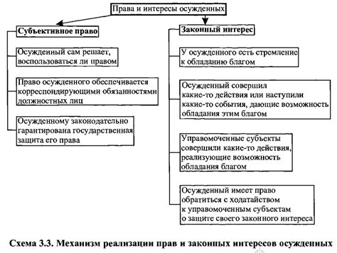 Права и ограничения осужденных в особом режиме