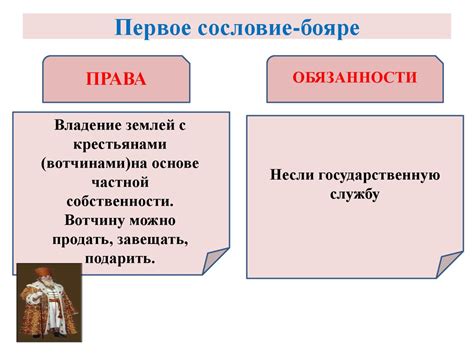 Права и привилегии бояр