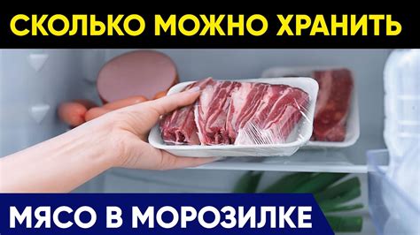 Правила замораживания мяса в морозилке