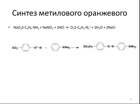 Практические примеры применения оранжевого красителя