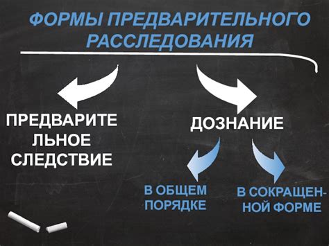 Предварительное следствие в общем порядке