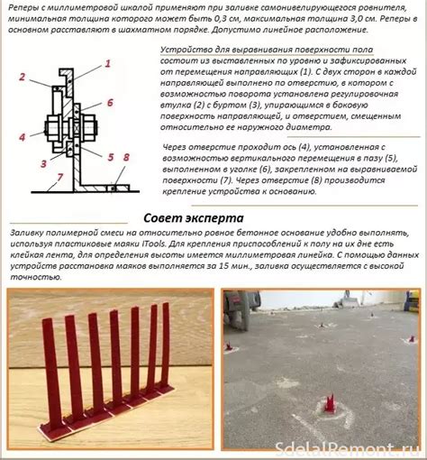 Преимущества грунтовой основы для установки маяков