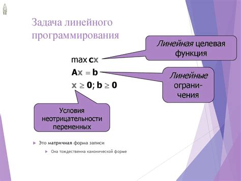 Преимущества использования линейного программирования