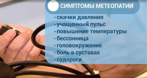 Признаки метеочувствительности