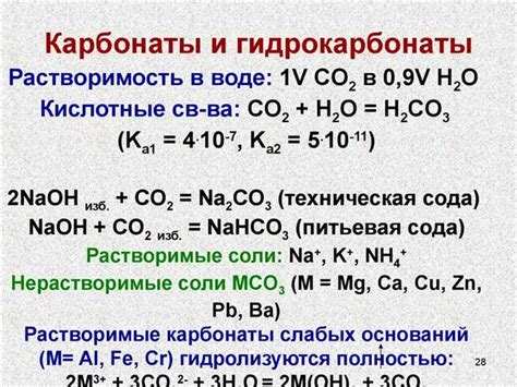 Применение карбоната кальция в пищевой промышленности