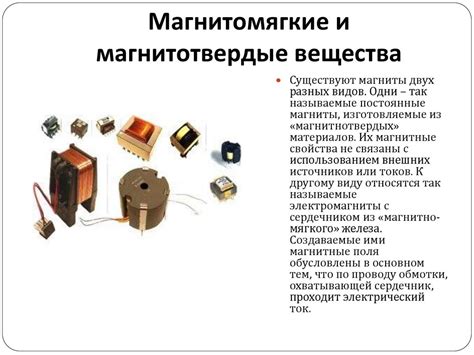 Применение ферромагнетиков в современных технологиях