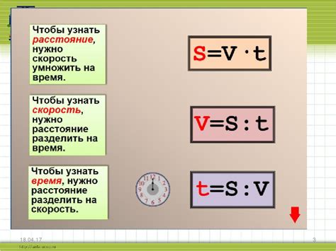 Примеры вычисления модуля скорости