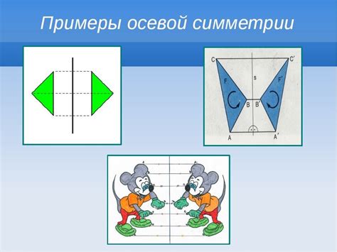 Примеры объектов с осевой симметрией