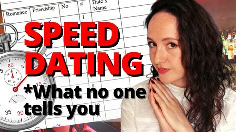 Принципы speed dating