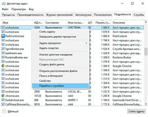 Причина нагрузки на систему