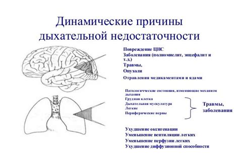 Причины дыхательной недостаточности