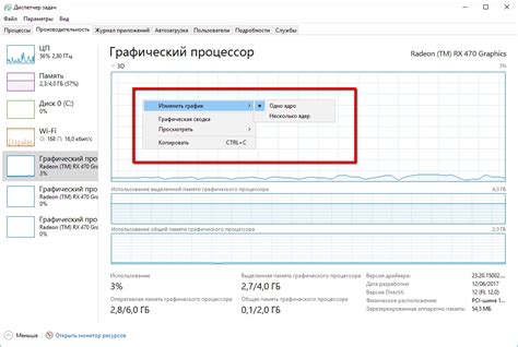 Проверка состояния графического процессора