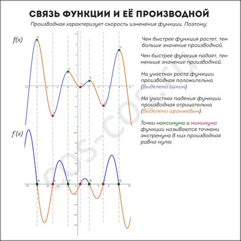 Производная и кривизна графика функции