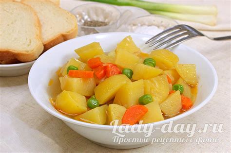 Рагу из картошки: простой и вкусный рецепт