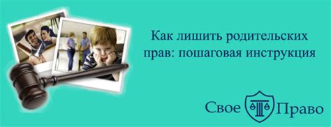 Разделение родительских прав