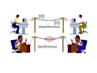 Различия асинхронной и синхронной передачи данных