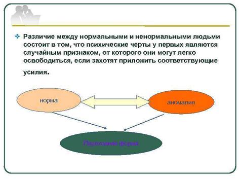 Различия между нормальными и стандартными условиями