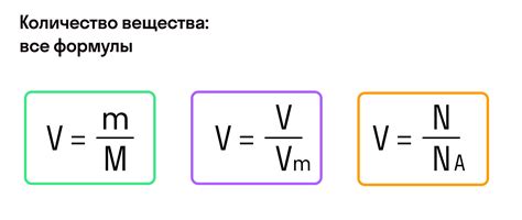 Размерность и определение моли