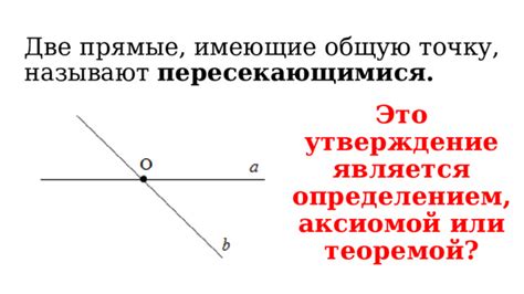 Разница между теоремой и аксиомой