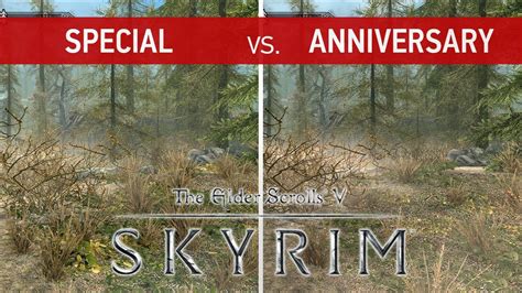 Разница между Skyrim Special Edition и Anniversary