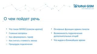 Разновидности MVNO: основные типы