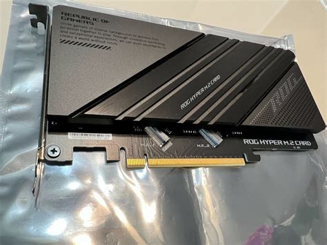 Разнообразие возможностей Rog Hyper M 2 Card