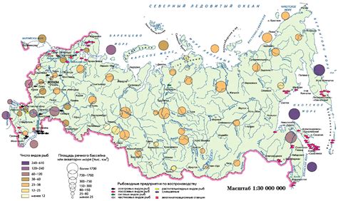 Разнообразие пресноводных и морских видов