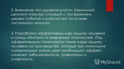 Разработка эффективных мер противогрозовых действий