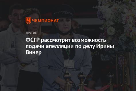 Рассмотреть возможность апелляции