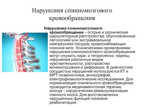 Расстройства и заболевания спинномозгового узла