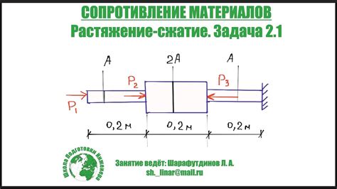 Растяжение и сжатие проводниковых материалов