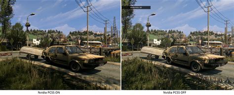 Результаты использования Nvidia pcss в игре Dying Light